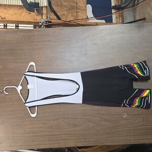 Men's bike style suit #10